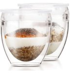 Vaso de viaje Bodum Pavina To Go Doble Pared 200 ml Set de 2