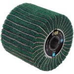 Far Tools Schleifbürste Ø120 mm A240 + A120 zum Schleifen und Satinieren Holz/Metall