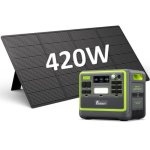 Estación de energía Fossibot F2400 2048Wh LiFePO4 13 puertos Panel solar 420W sistema UPS