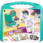 Lansay Blopens Ma Mallette Manga Kit Criativo Portátil com 6 Blopens