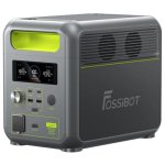 Estação de energia Fossibot F1200 1024Wh 7 portas Bateria LiFePO4 Carregamento rápido