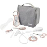 Necessaire Bambino Beaba 10 Accessori Igiene Grigio Vieux Rose