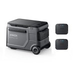 Estação de energia Anker Solix Everfrost 2 40L + 288Wh 1 USB-A e 1 USB-C Bateria LFP Extra