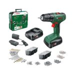 Trapano Avvitatore Bosch EasyDrill 18V-40 2 batterie 1.5 Ah Mandrino 13 mm 40 Nm