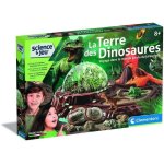 Kit Terrário Pré-histórico Clementoni com Vulcão, Fósseis e Pinturas - 8 anos
