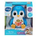 Juguete Interativo VTech Baby Flip Flap My Penguin 1-2-3 Asas Batem Botões Luz