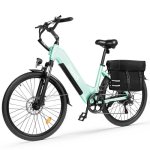 Bicicleta Eléctrica Eskute C202 Verde 26" 250W 48V 17,5Ah transmisión Shimano