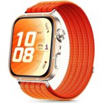 Bracelet montre 4Kom Huawei Watch Fit 3 Nylon Orange