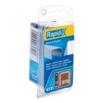 Agrafes Rapid 970 Galvanizzate 12 mm 672 pezzi per Black & Decker
