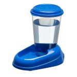 Ferplast Nadir Wasserspender 3L für Hunde und Katzen Antirutsch Weiß