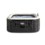 Spa Hinchable Intex PureSpa Ardoise 6 Plazas Cuadrado 1098 L WiFi
