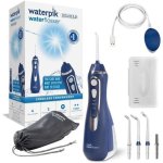 Hydropulseurs Waterpik WP-583 Technologie Ion-Lithium 3 Niveaux de Pression 4 Buses