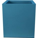 Macetero rectangular Riviera Granit 60 x 30 cm azul 33 L