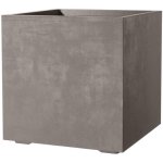 Bac à fleurs Deroma Millennium 80 L 49 cm Marron avec Réserve d'Eau 5 L