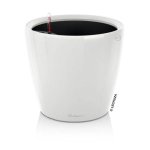 Vaso LECHUZA Classico Premium LS 50 Autorregável 40 L Branco Brilhante