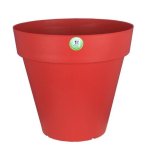 Macetero redondo Riviera Soleilla Granate 59 cm 85 L Polipropileno