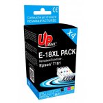 Pack de cartouches d'encre UPrint E-18XL compatible Epson T181 CMYK