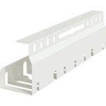 Bandeja de gestión de cables vidaXL acero blanco 43 x 9 x 11,5 cm