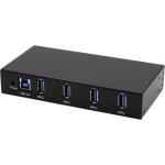 Hub Exsys 4 Ports 5 Gbps Modell EX-11234HMS-2 flexible Montage und ESD-Schutz