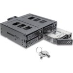 Cajón de intercambio Delock 47141 4 bahías SATA/SAS Hot-swap