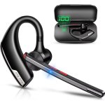 Auriculares New Bee inalámbricos Bluetooth 5.2 In Ear con cancelación de ruido y micrófono, negro