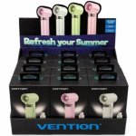 Mini Ventilateur Portable Vention PBE 11,1Wh 17000RPM 100 Vitesses USB-C Batterie 3000mAh LED