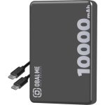 Kabellose Powerbank Obal:Me MagNetix 10000mAh MagSafe Schwarz