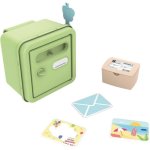 Boîte aux lettres jouet Smoby Life avec banderín et accessoires, montage mural, matériau recyclé ≥40%, protection UV