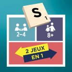 Gioco da Tavolo Scrabble Classic 2 in 1 Reversibile Mattel