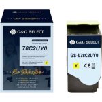 Toner G&G GS-L78C2UY0 Gelb 7000 Seiten Lexmark