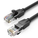 Cabo de Rede RJ45 UTP Vention IBEBY Cat.6 30 cm Preto