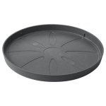 Soucoupe pour pots Deroma Origin Gris 49,5 cm Plastique recyclé et recyclable