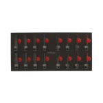 Ks Tools 713.1016 Módulo Para Carraca De Impacto 1/2" 1/3 Con Espuma 16 Piezas (6 Puntas Y Torx Largo) Din 3121
