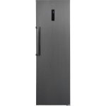 Frigorífico una puerta Exquisit KS360-V-HE-040D No Frost 185 cm D 359 L Inoxlook alarma de puerta
