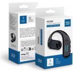 Blue Star Premier Hook Mono Bluetooth kabelloses Headset mit Mikrofon schwarz