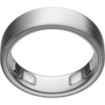 Anneau intelligent Oura Ring 5 Taille 13 Bluetooth GPS IPX8 Rechargeable Titane Argent
