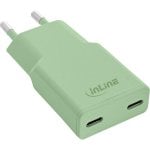 Cargador USB-C InLine 31590G 30W GaN Power Delivery