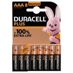 AAA Duracell Plus Alkaline Batterie 1,5 V Pack 8