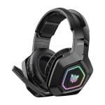 Cuffie Onikuma B100 wireless Bluetooth 5.3 2.4G microfono cancellazione rumore nero