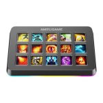 Streaming-Controller Fifine D6 15 LCD-Tasten RGB schwarz