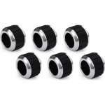 Alphacool Apex Grip Fitting modulare Wasserkühlung für 16 mm Hardtubes, Chromfinish, robuster Messing, maximaler Halt