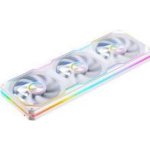 Kühlung Luft Jonsbo PWM ARGB Weiß 360mm XA-360W 3 Lüfter