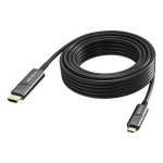 Câble Adaptateur USB-C vers HDMI Vision TC 15MUSBCHDMI+/BL 15 m 4K 60 Hz