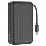 Powerbank Deltaco PB-CC102 10000 mAh USB-C 20W Schwarz