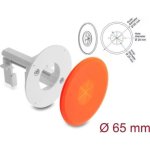 Kabeldurchführung Delock 91412 Wandmontage Silikon Orange 65 mm