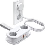 Regleta Orico AP3 5 Tomas USB-A USB-C con Protección y Cable 1,1 m