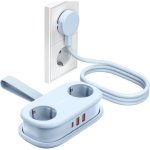 Régua de tomadas Orico AP3 5 tomadas USB-A USB-C sem interruptor com proteção