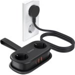 Regleta Orico AP3 5 Tomas con USB-A, USB-C y protección integrada