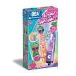 Kit Creativo Clementoni Crée Tes Fluos 2 Mini Pennarelli Fluorescenti Tema Frutta 6+