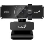 Webcam Genius 32200012400 2K 60 FPS Autofocus Micrófono Mono Negra